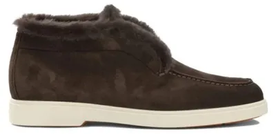 Productafbeelding van SANTONI bruine damesmokkasijnen - maat 39