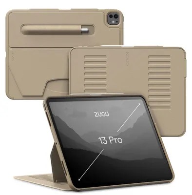 Produktbild von Zugu Case Hülle iPad Pro 13" (M4-M5) – Verstellbarer magnetischer Ständer – Sichere magnetische Halterung – Kompatibilität mit drahtlosem Laden des Apple Pencils
