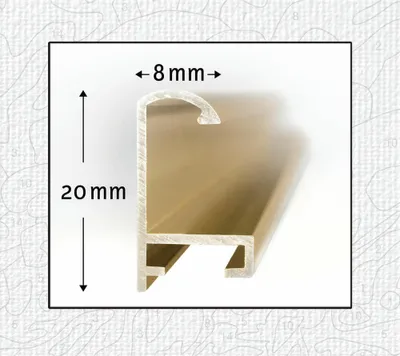 Produktbild von Noris Spiele Malen nach Zahlen - Alurahmen Gold 40 x 80 cm; 605130708