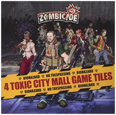 Immagine prodotto di Zombicide - Piastrelle di gioco del centro commerciale Toxic City