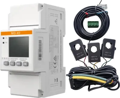 Obrázek produktu pro SolaX Power Meter, třífázový, M3-40, včetně 100 A/40 mA, 1 ks.