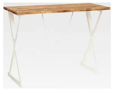 Produktbild von Flurkommode aus Holz und Metall, weiß lackiert, 106 x 40 x 76,5 cm