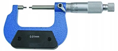 Produktbild von Gimex Außenmikrometer MMZf-A 0-25 mm mit Hartmetallflächen