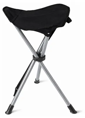 Produktbild von Travelhawk Opvouwbare Kruk Campingstoel Zwart
