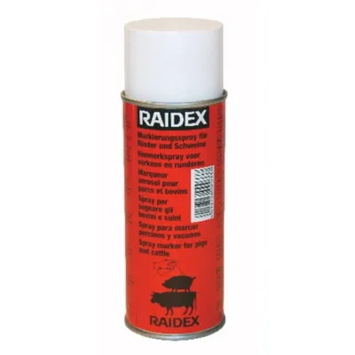 Produktbild von Schafzeichenspray Raidl Markierungsspray Schafe RAIDEX 400ml rot