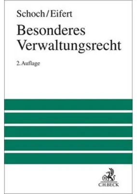 Obrázok produktu pre Besonderes Verwaltungsrecht