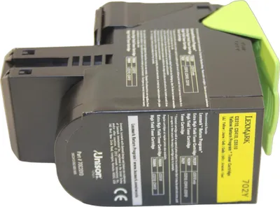 Produktbild von Lexmark 702Y Toner Yellow 70C20Y0 -Bulk