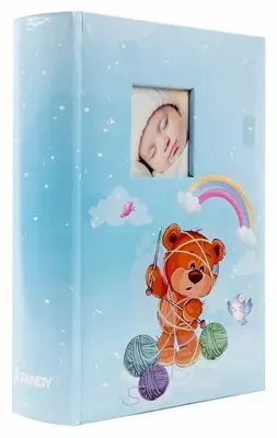 Zdjęcie produktu dla ALBUM DZIECKA dziecięcy kieszeniowy szyty na 300 zdjęć 10x15 cm. z opisem AMUSE 1