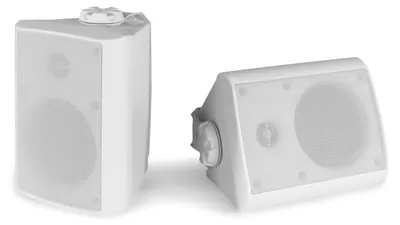 Produktbild von BGO40 Lautsprecher-Set 100W 4' Woofer 3/4' Tweeter schwarz, Farbe:Weiß, Leistung der Variante:100 W