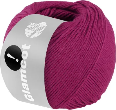 Produktbild von Lana Grossa GLAMCOT zart glänzende, multifile Baumwoll-Viskosemischung 155 m  Farbe 024 - Zyklam