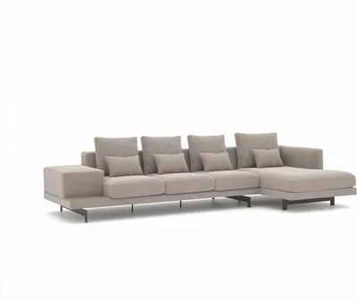 Zdjęcie produktu dla Luksusowe meble nowoczesny apartament sofa narożna w kształcie litery L designerskie meble tapicerowane
