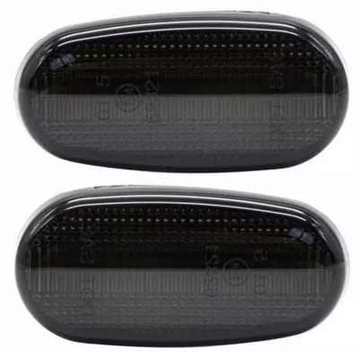 Produktbild von 2x LED Seitenblinker Schwarz Smoke für Alfa Romeo 147 GT Mito / Fiat Bravo II