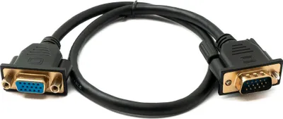 Immagine prodotto di SYSTEM-S D Cavo Sub15 da 50 cm HD VGA 15 pin maschio a DB15 femmina