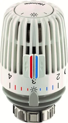 Produktbild von HEIMEIER Głowica termostatyczna K z wbud. Czujnik, biały RAL 9016, standard, 600000500