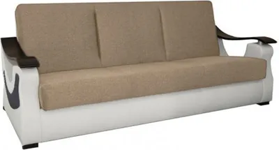 Produktbild von Sofa Couch 3-Sitzer Schlaffunktion hellbraun creme Wohnzimmer (17780)