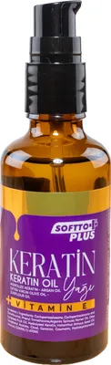 Zdjęcie produktu dla Softto+Plus Keratin Hair Care Oil Serum + Vitamin E - Intensywna pielęgnacja