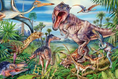 Produktbild von Schmidt Spiele Bei den Dinosauriern