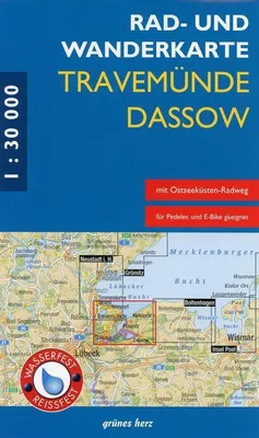Immagine prodotto di Mappa ciclistica ed escursionistica Travemünde - Dassow
