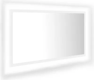 Obrázek produktu pro vidaXL LED koupelnové zrcadlo bílé 80x8,5x37 cm akrylové