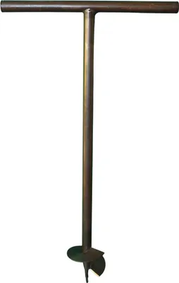 Produktbild von Erdbohrer 140mm 14cm - 1m Pflanzlochbohrer Pflanzbohrer