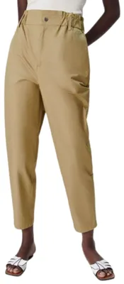 Immagine prodotto di Pantaloni color oliva Zara a vita alta, taglia XS, per donna