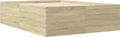 Image de Cadre de lit sans matelas chêne sonoma 120x200 cm