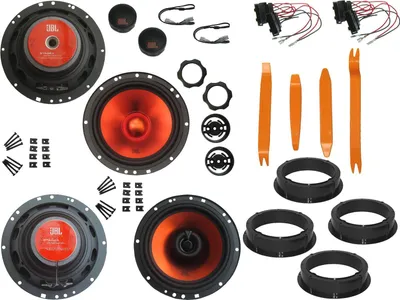 Produktbild von JBL Lautsprecher für VW Polo V 6r Bj 09-17 Tür Vorn hinten Ausbaubügel 1040 Watt