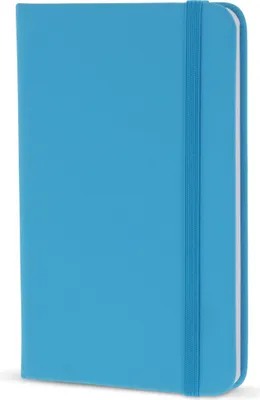 Produktbild von Notizbuch / DIN A6 / 192 S. / liniert / PolyurethanHardcover / Farbe: hellblau
