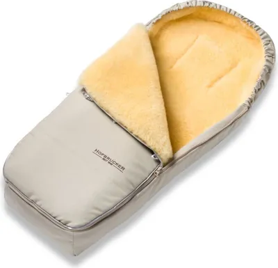 Produktbild von Hofbrucker Lammfell-Fußsack Alaska für Kinderwagen und Buggy