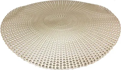 Obrázek produktu pro Hit Prostírání Kulaté Prům. 40 Cm, Zlato-Černá_Extutc