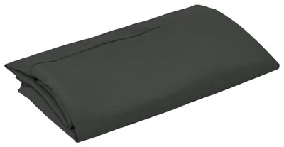 Image de Housse de remplacement pour parasol de jardin, couleur anthracite, 300 cm, en polyester, résistant aux UV