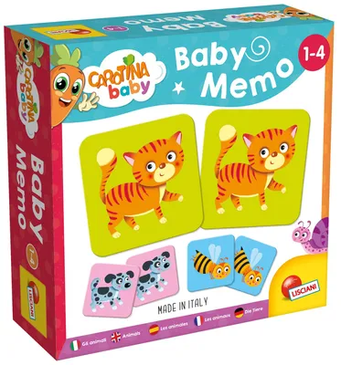 Produktbild von Lisciani 80045, Kartenspiel, Speicher, 1 Jahr(e)