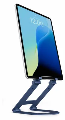 Produktbild von Twelve south, Curve Mini Coastal Tischständer Faltbar Verstellbar Für Tablet/iPad, Blau