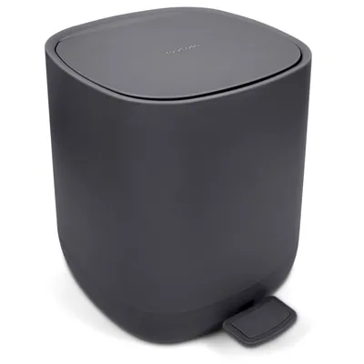Produktbild von YourCasa Kosmetikeimer 5L, weiß, ABS Kunststoff, Absenkautomatik (Soft Close), geruchsdicht