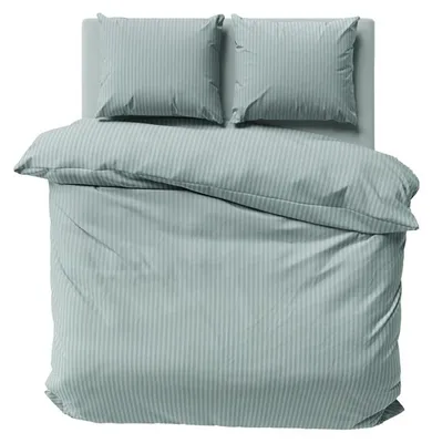 Immagine prodotto di Detexpol Damasco 220x200 menta righe monocromatiche 1 cm Puro