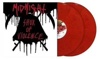 Immagine prodotto di Midnight - Shox Of Violence (Riedizione) (Edizione limitata) (Vinile colorato marmorizzato rosso) (2 LP)