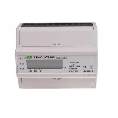 Immagine prodotto di Contatore di consumo energetico Contatore 200 A LE03D-CT200 F&F