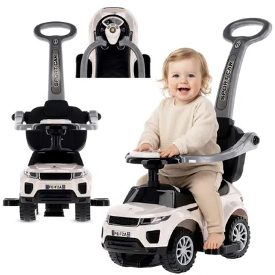 Immagine prodotto di Auto scorrevole Sport Car SUV Auto scorrevole giocattolo da 1 anno bianco Sun Baby