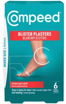 Image de Compeed, pansements pour ampoules, assortiment (6 pièces)