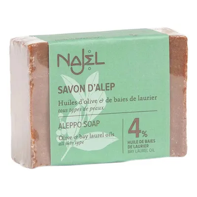 Produktbild von Najel Aleppo Seife 4% -- 155 g
