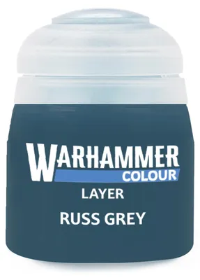 Produktbild von Warhammer Colour Layer Russ Grey 12ml