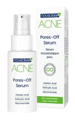 Produktbild von Novaclear Acne Serum Pores-Off, Serum oczyszczające pory, 30 ml