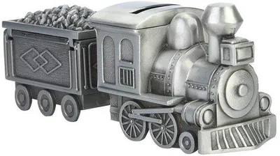 Obrázek produktu pro Retro peněžní prasátko – kovová pokladnička – vzdělávací hračka pro děti – 18,5 x 9 x 5,5 cm
