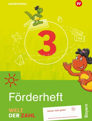 Produktbild von Welt der Zahl 3. Förderheft. Für Bayern