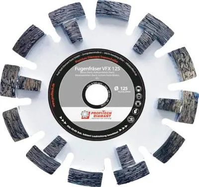 Produktbild von Frässcheibe Profitech Diamant 125 x 16,2 x 22,23 mm