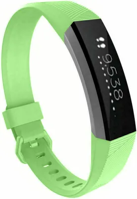 Produktbild von Strap-it® Fitbit Alta / Alta HR Silikonarmband (HellGrün) - Große: M/L