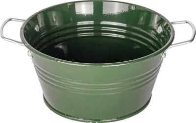 Obrázek produktu pro Mary's Garden Supplies 21 cm miska s kovovou rukojetí, barva zelená
