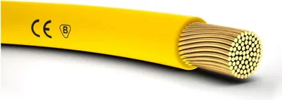 Produktbild von Installationsleitung H05V-K (LgY) 0,75 gelb /100m/