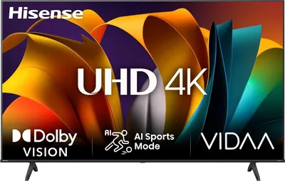 Produktbild von Hisense Smart TV 43" A6N 4K Ultra HD LED Wi-Fi Schwarz DVB-T2/S2 VIDAA U7.6