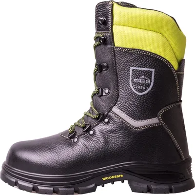 Produktbild von WOODSafe® Schnittschutzstiefel, Klasse 1, KWF Standard, S3, gelb/schwarz, Größe 43